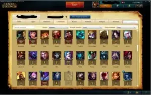 Conta LOL FULL CHAMPION E SKINS 52K IP