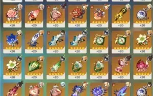 [NA] conta Genshin Impact Zhongli + Vent + Klee e + AR53