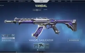 Conta de Valorant com algumas skins