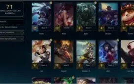 Conta League of Legends Ouro 4