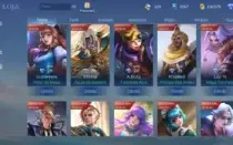 Conta Mobile Legends 109 Skins (Negociável)