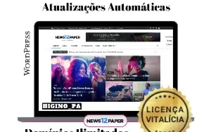 Tema WordPress Newspaper + Atualizações
