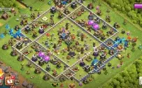 Conta clash of clans cv12 semi full