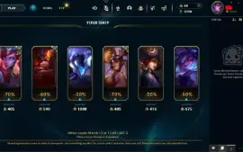 conta gold lol