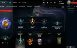 Platina 4 - Todos os champions e mais de 350 skins