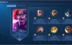 CONTA COM SKINS RARAS MOBILE LEGENDS, TENHO TODOS OS ACESSOS