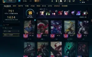 Conta Lol Lvl 630 + Valorant Lvl 184 + Wild Rift (Full Gemad