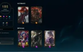 Conta Main Katarina Prestigio Irelia Cassiopeia
