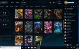 CONTA DE LOL GOLD 2