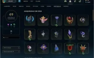 Conta antiga de colecionador que nunca tomou ban