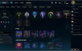 Conta lol diamante V básica no precinho
