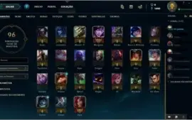 Conta lol diamante V básica no precinho