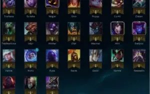 Conta ouro 5 45 champ 18 skins com udyr guardião espiritual