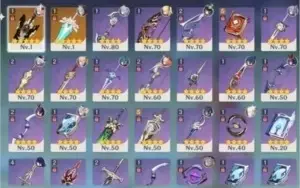 Trio de arcontes+Ganyu Total 10T5