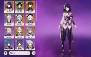 Trio de arcontes+Ganyu Total 10T5
