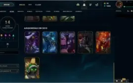 Conta LoL - Rammus Rei
