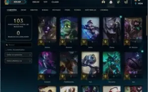 Conta LoL - Rammus Rei