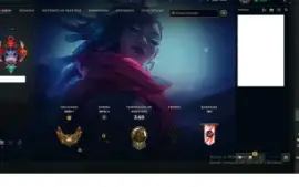 Conta Lol Nivel 398 Com QIYANA/SENNA PRESTIGIO