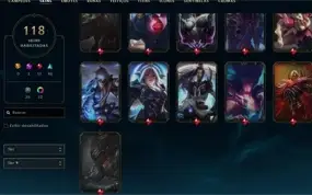 Conta Riot Valorant+ LoL diversas skins em ambos os jogos