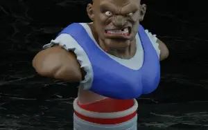 collection bust Street fighter 3d stl