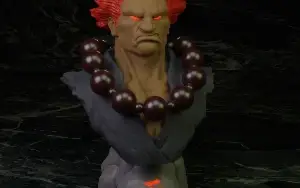 collection bust Street fighter 3d stl