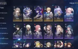 Star Rail - Seele, Silver Wolf, Bailu E1, Gepard, Cone Clara