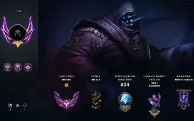 Conta de LOL, 500 skin, Master, all champions.