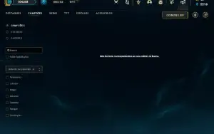 Conta de LOL, 500 skin, Master, all champions.