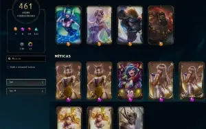 Conta de LOL, 500 skin, Master, all champions.
