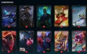 Conta de LOL, 500 skin, Master, all champions.