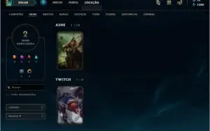 Conta league of legends prata 1 - level 32