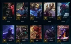 onta nivel 66, com 39 champs e unranked
