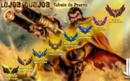 EloJob Lol Concorra uma conta Mestre!