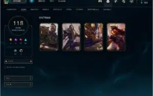 CONTA DE LOL/promoção