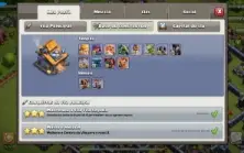 conta clash of clans cv14 upando