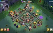 conta clash of clans cv14 upando
