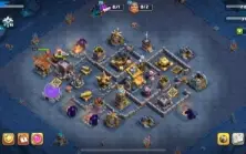 conta clash of clans cv14 upando