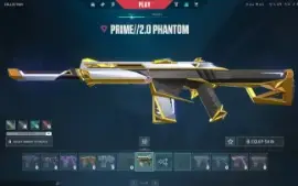 Conta Valorant Vandal Ion + Panthom Sublime, 1000Vp
