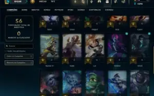 Ferro 2 com 31 Champs e 6 Skins + 2 Fragmentos