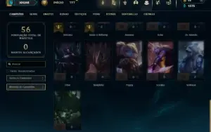 Ferro 2 com 31 Champs e 6 Skins + 2 Fragmentos