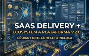 Saas C/ Cód Fonte Delivery + | Ecosystem A Plataforma V.2.0