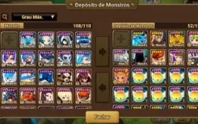 Conta summoners war (servidor Japonês) muitos anos parado