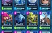 Conta clash royale, nível do rei 11 com 97/106 cartas