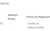 Conta Valorant 1800 Reais Gastos