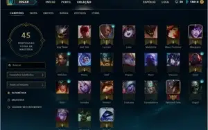 CONTA DE LEAGUE OF LEGENDS DIAMANTE 150 REAIS