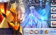 Server A33, lv 57, menos Hshun e Orfeu, 830 gemas avançadas