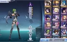 Server A33, lv 57, menos Hshun e Orfeu, 830 gemas avançadas