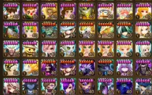 Vendo Conta C2 Summoners Wars Ld Giselle