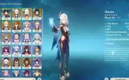 Conta Genshin AR 56 16 5★/ Honkai 3rd Lvl 81 com Asuka rara
