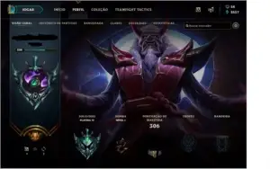 CONTA LOL PLATINA 4 144 SKINS